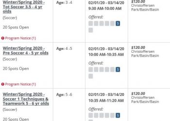 Kids Love Soccer Registration