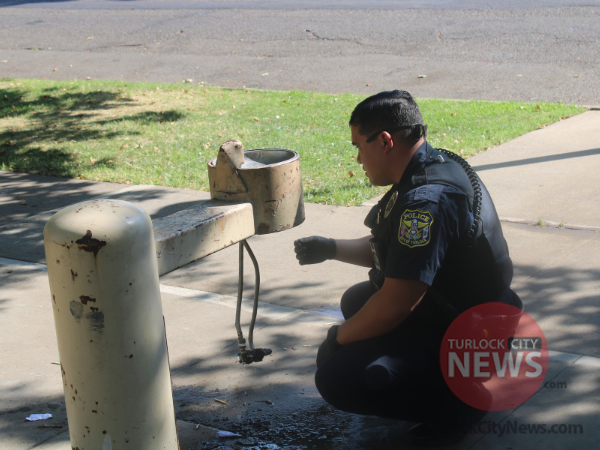 Man Arrested for Public Intoxication After Tampering with Park Drinking Fountain