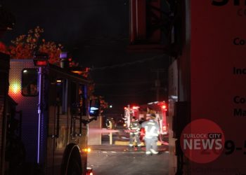 Porta-Potty Melts Onto Gas Pipes After Being Set on Fire