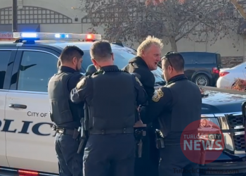 Man Reportedly Making Throat Slicing Gesture With Knife Tased and Arrested