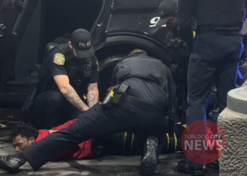 Drunk Man Arrested After Fight, Gets Placed in WRAP Restraint Device