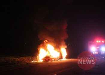 Vehicle Set Afire and Reported Stolen Next Morning
