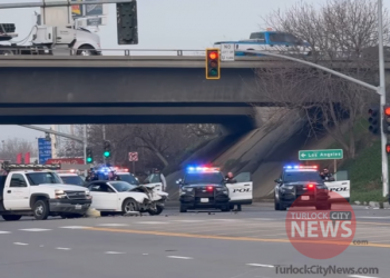 Two Arrested After Pursuit of Wanted Felon Ends in Crash