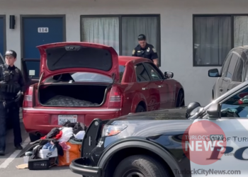 Two Arrested After Fleeing in Shoplifting Suspect Vehicle