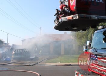 Seven Displaced After Garage Fire Extends Into Home