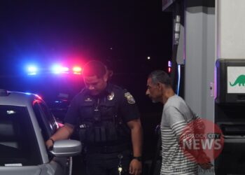 Man Arrested After Officer Identifies VIN Swapped Stolen Vehicle