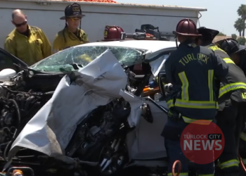 Woman Dies After Collision Involving Double-Trailer Truck