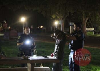 Probationer With Narcotics at Park After Hours Arrested