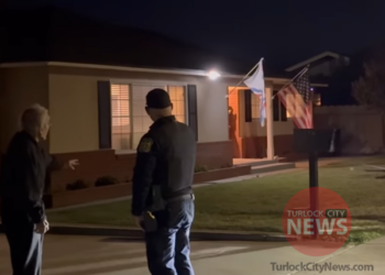 Elderly Father of Former Police Chief Victim of Political Vandalism