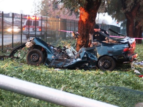 christoffersen_csu_stanislaus_car_crash_fence_tree_turlock_header_001_12_07_13